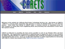 Tablet Screenshot of carets.org